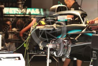 World © Octane Photographic Ltd. Formula 1 – Spanish GP. Thursday Setup. Mercedes AMG Petronas Motorsport AMG F1 W10 EQ Power+. Circuit de Barcelona Catalunya, Spain. Thursday 9th May 2019.