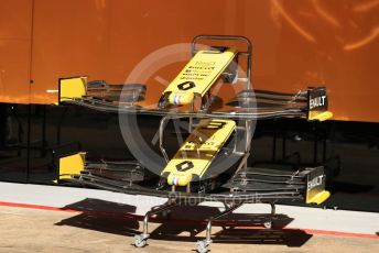World © Octane Photographic Ltd. Formula 1 – Spanish GP. Thursday Setup. Rich Energy Haas F1 Team VF19. Circuit de Barcelona Catalunya, Spain. Thursday 9th May 2019.
