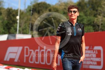 World © Octane Photographic Ltd. Formula 1 – Spanish GP. Thursday Setup. ROKiT Williams Racing – George Russell. Circuit de Barcelona Catalunya, Spain. Thursday 9th May 2019.