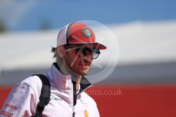 World © Octane Photographic Ltd. Formula 1 – Spanish GP. Thursday Setup. Alfa Romeo Racing C38 – Antonio Giovinazzi. Circuit de Barcelona Catalunya, Spain. Thursday 9th May 2019.