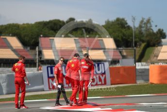 World © Octane Photographic Ltd. Formula 1 – Spanish GP. Thursday Track Walk. Scuderia Ferrari SF90 – Sebastian Vettel. Circuit de Barcelona Catalunya, Spain. Thursday 9th May 2019.