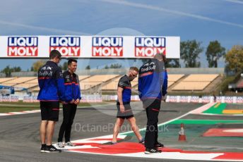 World © Octane Photographic Ltd. Formula 1 – Spanish GP. Thursday Track walk. Scuderia Toro Rosso STR14 – Alexander Albon. Circuit de Barcelona Catalunya, Spain. Thursday 9th May 2019.