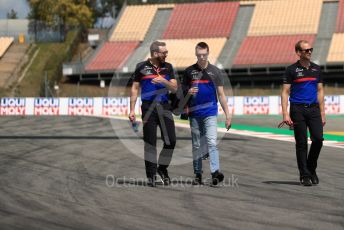 World © Octane Photographic Ltd. Formula 1 – Spanish GP. Thursday Track walk. Scuderia Toro Rosso STR14 – Daniil Kvyat. Circuit de Barcelona Catalunya, Spain. Thursday 9th May 2019.