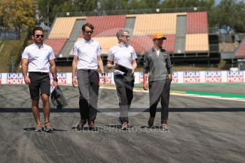 World © Octane Photographic Ltd. Formula 1 – Spanish GP. Thursday Track walk. McLaren MCL34 – Lando Norris. Circuit de Barcelona Catalunya, Spain. Thursday 9th May 2019.
