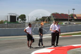 World © Octane Photographic Ltd. Formula 1 – Spanish GP. Thursday Track walk. McLaren MCL34 – Lando Norris. Circuit de Barcelona Catalunya, Spain. Thursday 9th May 2019.