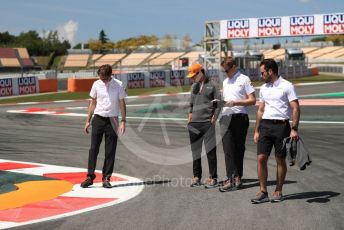 World © Octane Photographic Ltd. Formula 1 – Spanish GP. Thursday Track walk. McLaren MCL34 – Lando Norris. Circuit de Barcelona Catalunya, Spain. Thursday 9th May 2019.
