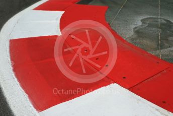World © Octane Photographic Ltd. Formula 1 – Spanish GP. Thursday Track walk. New raised kerb. Circuit de Barcelona Catalunya, Spain. Thursday 9th May 2019.