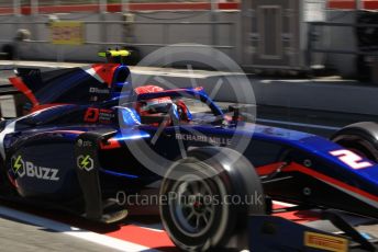 World © Octane Photographic Ltd. FIA Formula 2 (F2) – Spanish GP - Practice. Carlin - Nobuharu Matsushita. Circuit de Barcelona-Catalunya, Spain. Friday 10th May 2019.