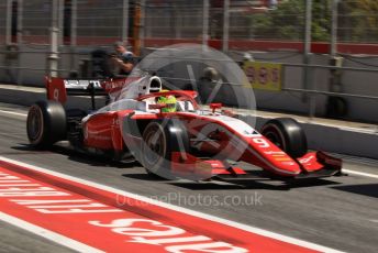 World © Octane Photographic Ltd. FIA Formula 2 (F2) – Spanish GP - Practice. Prema Racing – Mick Schumacher. Circuit de Barcelona-Catalunya, Spain. Friday 10th May 2019.