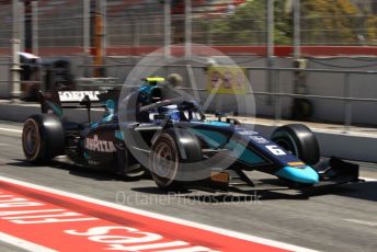 World © Octane Photographic Ltd. FIA Formula 2 (F2) – Spanish GP - Practice. DAMS - Nicholas Latifi. Circuit de Barcelona-Catalunya, Spain. Friday 10th May 2019.