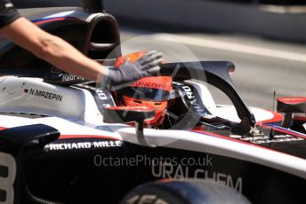 World © Octane Photographic Ltd. FIA Formula 2 (F2) – Spanish GP - Practice. ART Grand Prix - Nikita Mazepin. Circuit de Barcelona-Catalunya, Spain. Friday 10th May 2019.
