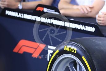 World © Octane Photographic Ltd. Formula 1 – Spanish GP. F2 18inch tyre Press Conference. Circuit de Barcelona Catalunya, Spain. Thursday 9th May 2019.
