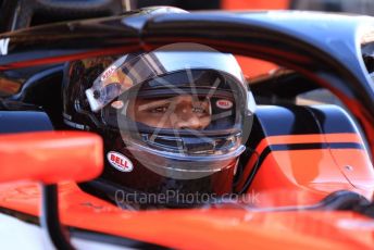 World © Octane Photographic Ltd. FIA Formula 2 (F2) – Spanish GP - Qualifying. MP Motorsport - Mahaveer Raghunathan. Circuit de Barcelona-Catalunya, Spain. Friday 10th May 2019.