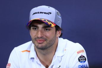 World © Octane Photographic Ltd. Formula 1 – Spanish GP. FIA Drivers’ Press Conference. McLaren MCL34 – Carlos Sainz. Circuit de Barcelona Catalunya, Spain. Thursday 9th May 2019.