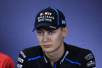 World © Octane Photographic Ltd. Formula 1 – Spanish GP. FIA Drivers’ Press Conference. ROKiT Williams Racing – George Russell. Circuit de Barcelona Catalunya, Spain. Thursday 9th May 2019.