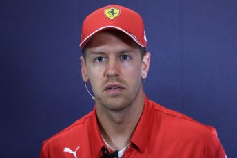 World © Octane Photographic Ltd. Formula 1 – Spanish GP. FIA Drivers’ Press Conference. Scuderia Ferrari SF90 – Sebastian Vettel. Circuit de Barcelona Catalunya, Spain. Thursday 9th May 2019.