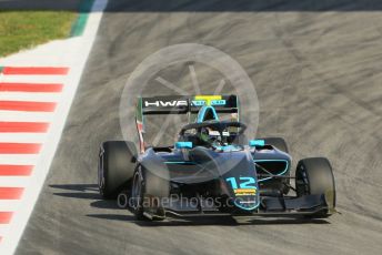 World © Octane Photographic Ltd. FIA Formula 3 (F3) – Spanish GP – Practice. HWA Racelab - Keyvan Andres. Circuit de Barcelona-Catalunya, Spain. Friday 10th May 2019.