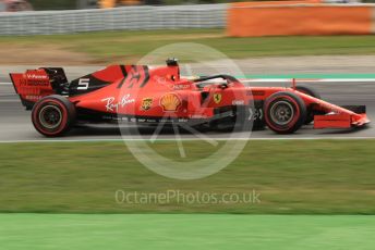 World © Octane Photographic Ltd. Formula 1 – Spanish GP. Practice 3. Scuderia Ferrari SF90 – Sebastian Vettel. Circuit de Barcelona Catalunya, Spain. Saturday 11th May 2019.