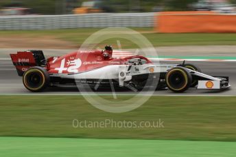 World © Octane Photographic Ltd. Formula 1 – Spanish GP. Practice 3. Alfa Romeo Racing C38 – Kimi Raikkonen. Circuit de Barcelona Catalunya, Spain. Saturday 11th May 2019.