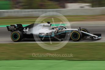 World © Octane Photographic Ltd. Formula 1 – Spanish GP. Practice 3. Mercedes AMG Petronas Motorsport AMG F1 W10 EQ Power+ - Lewis Hamilton. Circuit de Barcelona Catalunya, Spain. Saturday 11th May 2019.