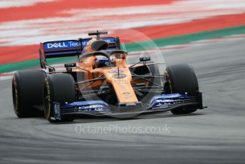 World © Octane Photographic Ltd. Formula 1 – Spanish GP. Practice 3. McLaren MCL34 – Carlos Sainz. Circuit de Barcelona Catalunya, Spain. Saturday 11thth May 2019.