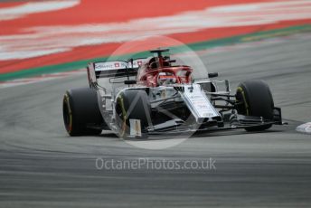 World © Octane Photographic Ltd. Formula 1 – Spanish GP. Practice 3. Alfa Romeo Racing C38 – Kimi Raikkonen. Circuit de Barcelona Catalunya, Spain. Saturday 11th May 2019.