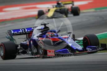 World © Octane Photographic Ltd. Formula 1 – Spanish GP. Practice 3. Scuderia Toro Rosso STR14 – Daniil Kvyat. Circuit de Barcelona Catalunya, Spain. Saturday 11th May 2019.