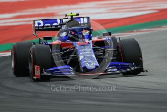 World © Octane Photographic Ltd. Formula 1 – Spanish GP. Practice 3. Scuderia Toro Rosso STR14 – Alexander Albon. Circuit de Barcelona Catalunya, Spain. Saturday 11th May 2019.