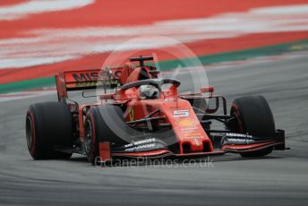World © Octane Photographic Ltd. Formula 1 – Spanish GP. Practice 3. Scuderia Ferrari SF90 – Sebastian Vettel. Circuit de Barcelona Catalunya, Spain. Saturday 11th May 2019.