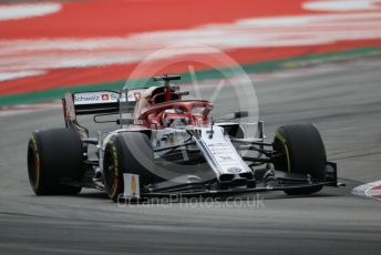 World © Octane Photographic Ltd. Formula 1 – Spanish GP. Practice 3. Alfa Romeo Racing C38 – Kimi Raikkonen. Circuit de Barcelona Catalunya, Spain. Saturday 11th May 2019.