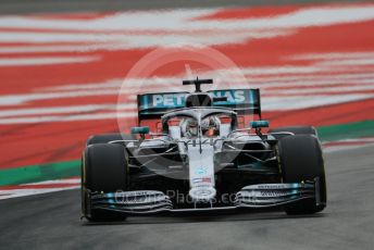 World © Octane Photographic Ltd. Formula 1 – Spanish GP. Practice 3. Mercedes AMG Petronas Motorsport AMG F1 W10 EQ Power+ - Lewis Hamilton. Circuit de Barcelona Catalunya, Spain. Saturday 11thth May 2019.