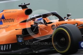 World © Octane Photographic Ltd. Formula 1 – Spanish GP. Practice 3. McLaren MCL34 – Carlos Sainz. Circuit de Barcelona Catalunya, Spain. Saturday 11th May 2019.