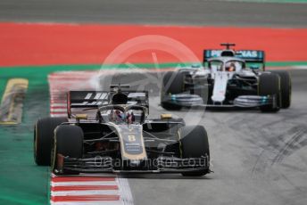 World © Octane Photographic Ltd. Formula 1 – Spanish GP. Practice 3. Rich Energy Haas F1 Team VF19 – Romain Grosjean. Circuit de Barcelona Catalunya, Spain. Saturday 11th May 2019.