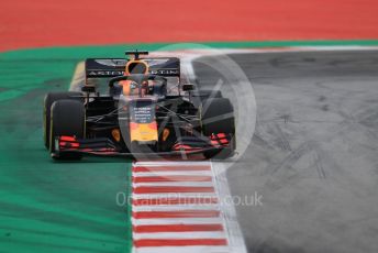 World © Octane Photographic Ltd. Formula 1 – Spanish GP. Practice 3. Aston Martin Red Bull Racing RB15 – Max Verstappen. Circuit de Barcelona Catalunya, Spain. Saturday 11th May 2019.