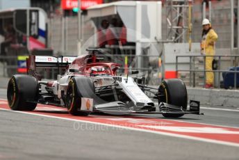 World © Octane Photographic Ltd. Formula 1 – Spanish GP. Practice 3. Alfa Romeo Racing C38 – Kimi Raikkonen. Circuit de Barcelona Catalunya, Spain. Saturday 11th May 2019.