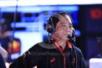 World © Octane Photographic Ltd. Formula 1 - Spanish GP. Paddock. Toyoharu Tanabe - Technical Director at Honda. Circuit de Barcelona Catalunya, Spain. Saturday 11th May 2019.