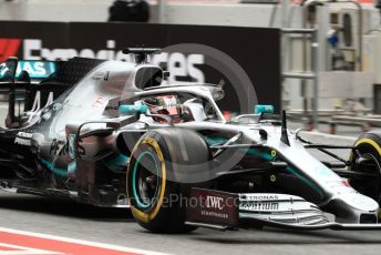World © Octane Photographic Ltd. Formula 1 – Spanish GP. Practice 3. Mercedes AMG Petronas Motorsport AMG F1 W10 EQ Power+ - Lewis Hamilton. Circuit de Barcelona Catalunya, Spain. Saturday 11th May 2019.