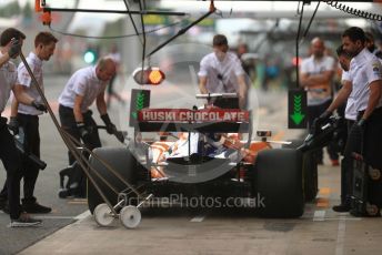 World © Octane Photographic Ltd. Formula 1 – Spanish GP. Practice 3. McLaren MCL34 – Carlos Sainz. Circuit de Barcelona Catalunya, Spain. Saturday 11th May 2019.