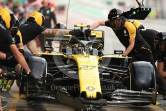 World © Octane Photographic Ltd. Formula 1 – Spanish GP. Practice 3. Renault Sport F1 Team RS19 – Nico Hulkenberg. Circuit de Barcelona Catalunya, Spain. Saturday 11th May 2019.