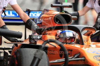 World © Octane Photographic Ltd. Formula 1 – Spanish GP. Practice 3. McLaren MCL34 – Carlos Sainz. Circuit de Barcelona Catalunya, Spain. Saturday 11th May 2019.