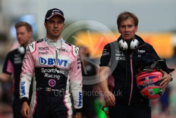 World © Octane Photographic Ltd. Formula 1 – Spanish GP. Practice 3. SportPesa Racing Point RP19 - Sergio Perez. Circuit de Barcelona Catalunya, Spain. Saturday 11th May 2019.