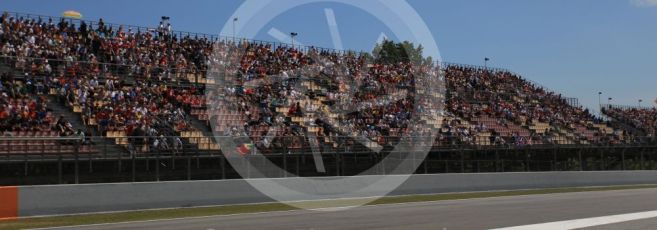 World © Octane Photographic Ltd. Formula 1 – Spanish GP. Qualifying. Fans. Circuit de Barcelona Catalunya, Spain. Saturday 11th May 2019.