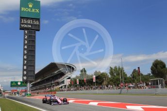 World © Octane Photographic Ltd. Formula 1 – Spanish GP. Qualifying. SportPesa Racing Point RP19 – Lance Stroll. Circuit de Barcelona Catalunya, Spain. Saturday 11th May 2019.
