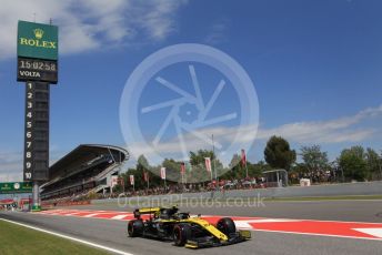 World © Octane Photographic Ltd. Formula 1 – Spanish GP. Qualifying. Renault Sport F1 Team RS19 – Nico Hulkenberg. Circuit de Barcelona Catalunya, Spain. Saturday 11th May 2019.