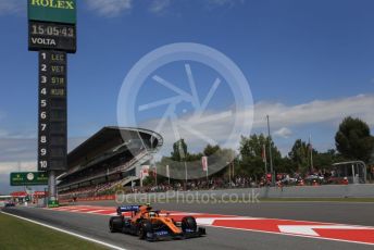 World © Octane Photographic Ltd. Formula 1 – Spanish GP. Qualifying. McLaren MCL34 – Lando Norris. Circuit de Barcelona Catalunya, Spain. Saturday 11th May 2019.