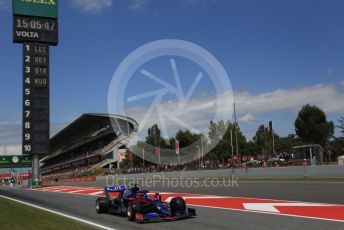 World © Octane Photographic Ltd. Formula 1 – Spanish GP. Qualifying. Scuderia Toro Rosso STR14 – Daniil Kvyat. Circuit de Barcelona Catalunya, Spain. Saturday 11th May 2019.
