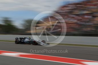 World © Octane Photographic Ltd. Formula 1 – Spanish GP. Qualifying. Mercedes AMG Petronas Motorsport AMG F1 W10 EQ Power+ - Valtteri Bottas. Circuit de Barcelona Catalunya, Spain. Saturday 11th May 2019.