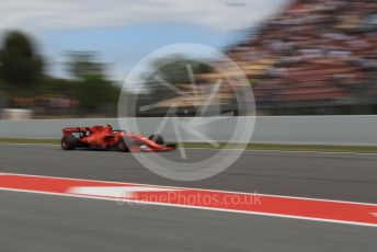 World © Octane Photographic Ltd. Formula 1 – Spanish GP. Qualifying. Scuderia Ferrari SF90 – Charles Leclerc. Circuit de Barcelona Catalunya, Spain. Saturday 11th May 2019.