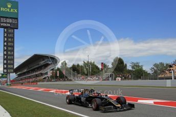 World © Octane Photographic Ltd. Formula 1 – Spanish GP. Qualifying. Rich Energy Haas F1 Team VF19 – Kevin Magnussen. Circuit de Barcelona Catalunya, Spain. Saturday 11th May 2019.