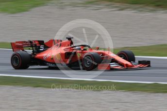 World © Octane Photographic Ltd. Formula 1 – Spanish GP. Qualifying. Scuderia Ferrari SF90 – Sebastian Vettel. Circuit de Barcelona Catalunya, Spain. Saturday 11th May 2019.